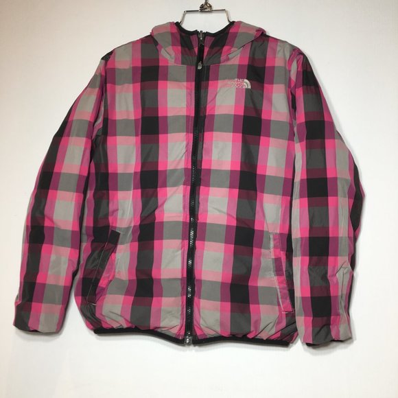 The North Face Girls Reversible Winter Jacket - Size XL (18) - Pre-Owned - LBEAJ - Picture 2 of 10